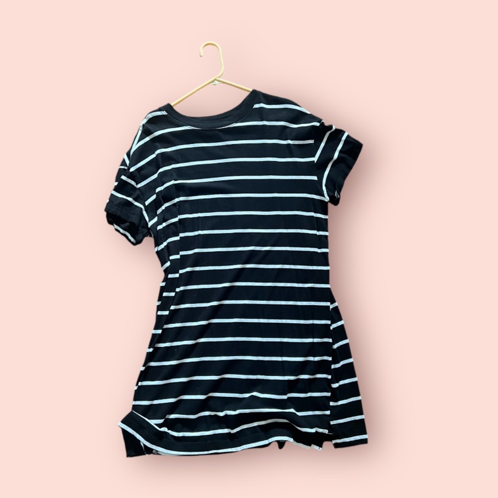 Time and Tru Stripes T-Shirt Dress